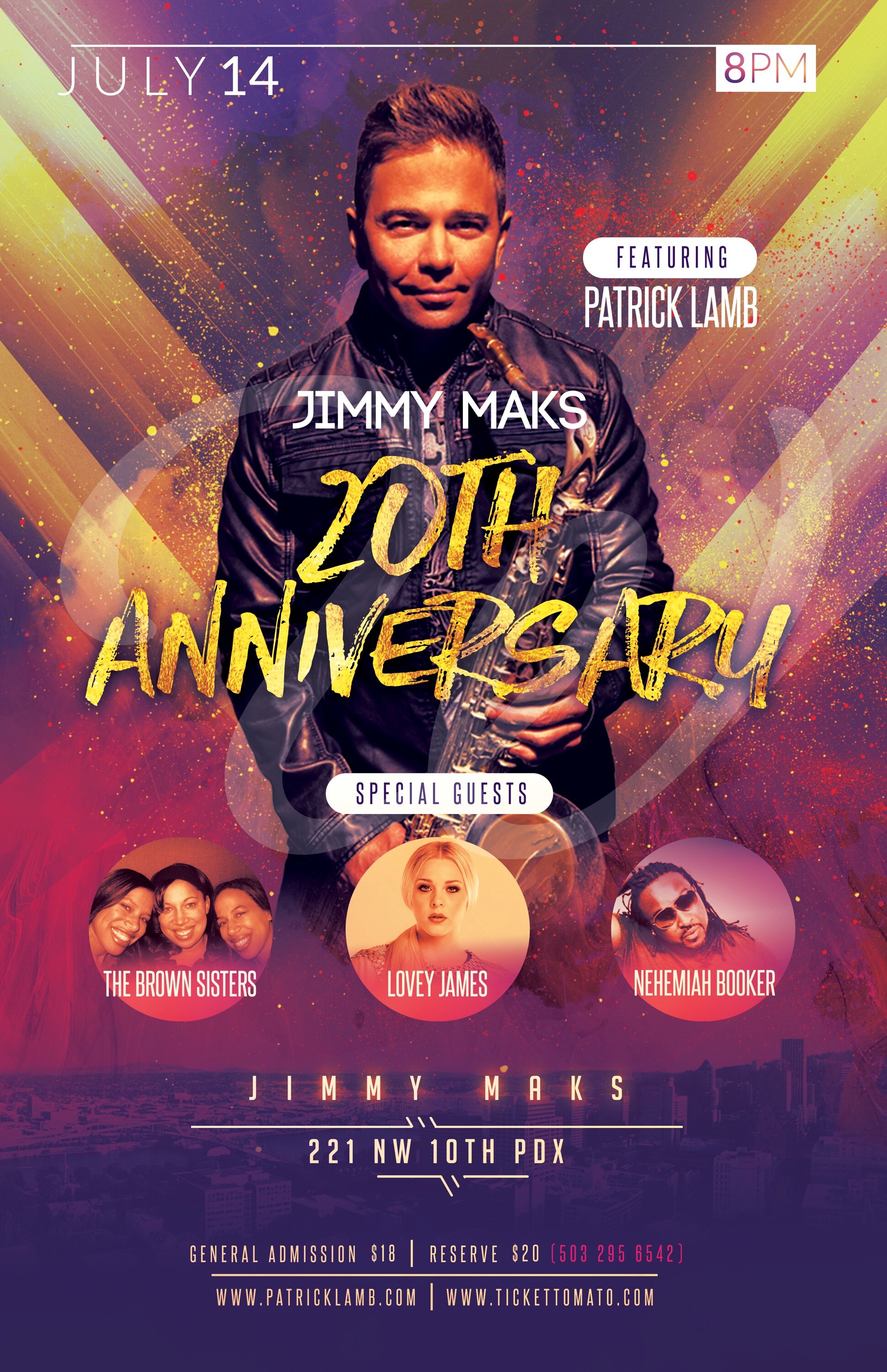 Jimmy Mak's Anniversary