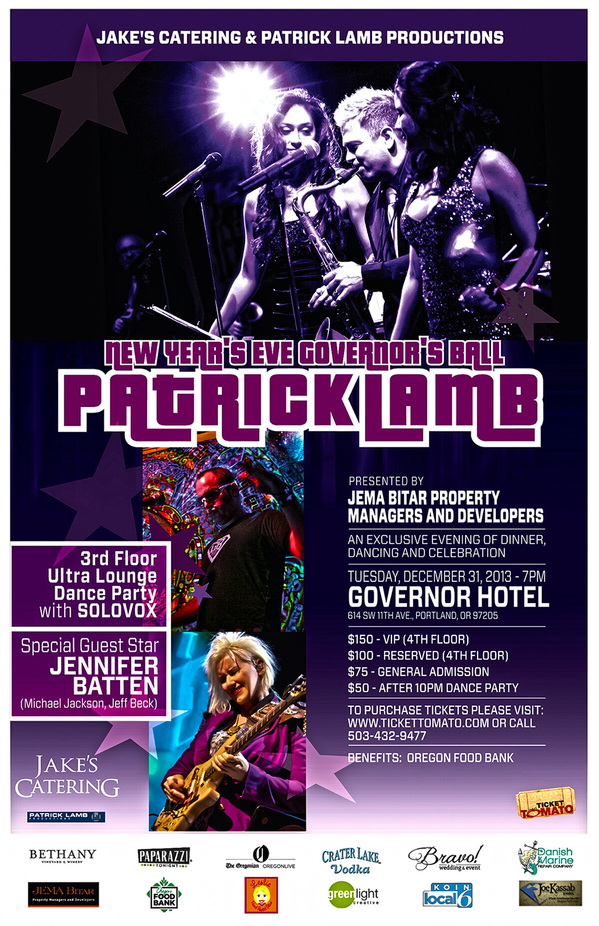 Patrick Lamb — New Year's Eve 2014